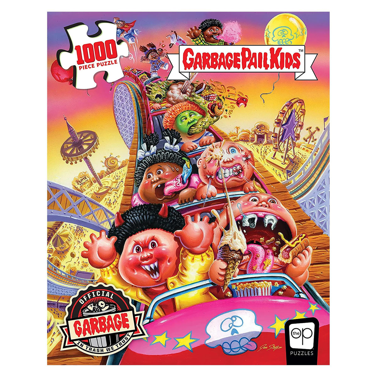 garbage Pail Kids Thrills and chills 1000 Piece Jigsaw Puzzle
