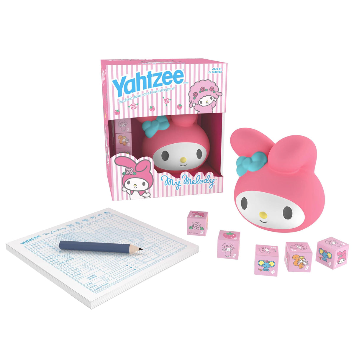 Sanrio Hello Kitty And Friends My Melody Yahtzee Dice Game
