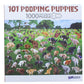 101 Pooping Puppies 1000 Piece Jigsaw Puzzle