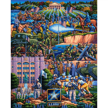 U.S. Army 500 Piece Jigsaw Puzzle Dowdle