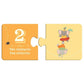 Un Elefante Numbers Puzzle Duo 20 Piece Jigsaw Puzzle Gibbs Smith