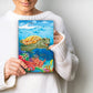 Underwater Turtle Crystal Art Notebook Kit Craft Buddy