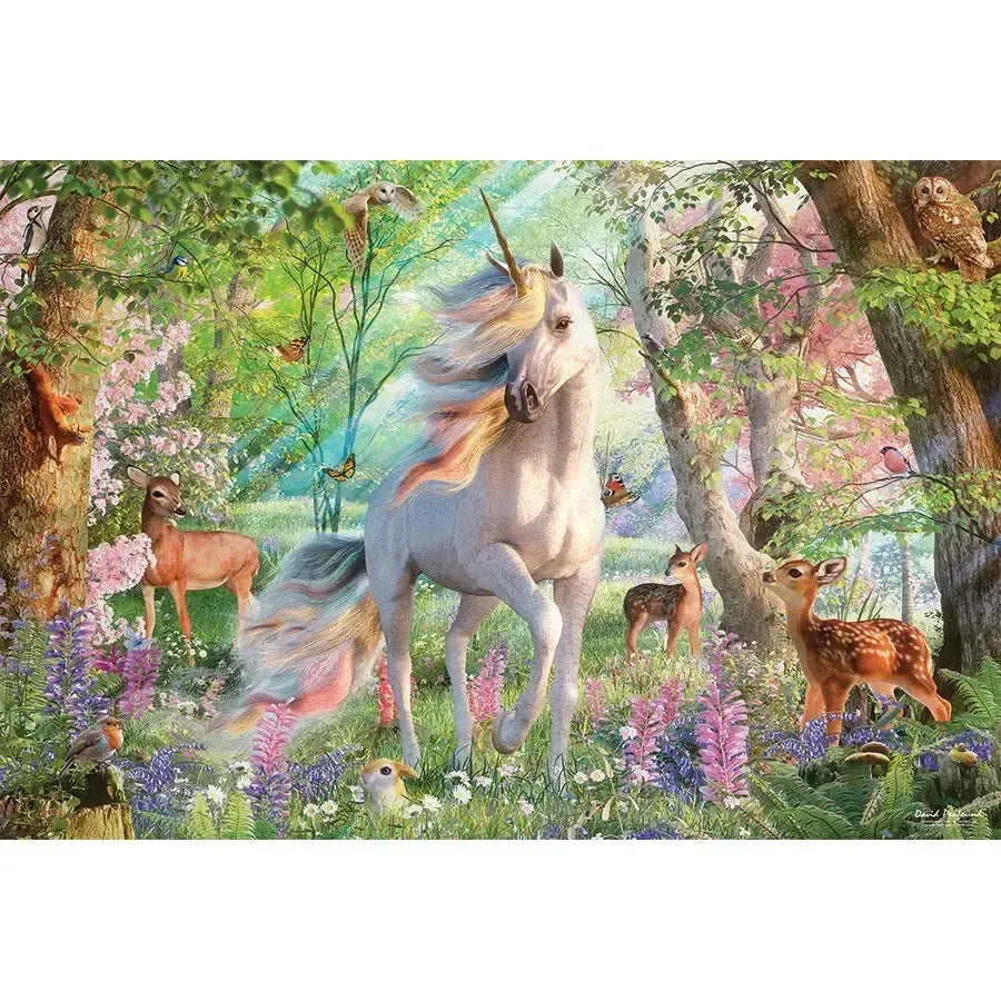 Unicorn in the Woods 500 Piece Jigsaw Puzzle Cobble Hill