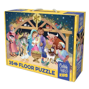 Unto Us 35 Piece Floor Jigsaw Puzzle Cobble Hill