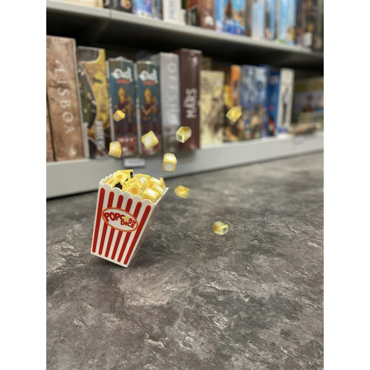Popcorn Dice - A Game By Van Ryder Games 2-6 Players - Board Games For Family 15 Minutes Of Gameplay - Games For Family Game Nig