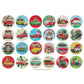 VW Christmas Advent Calendar - 24 Set of 50 Piece Mini Jigsaw Puzzles Eurographics