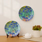 Van Gogh Irises Plate 124 Piece 3D Plastic Jigsaw Puzzle PieceRelax