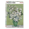 Vase with White Roses 1000 Piece Jigsaw Puzzle Piatnik
