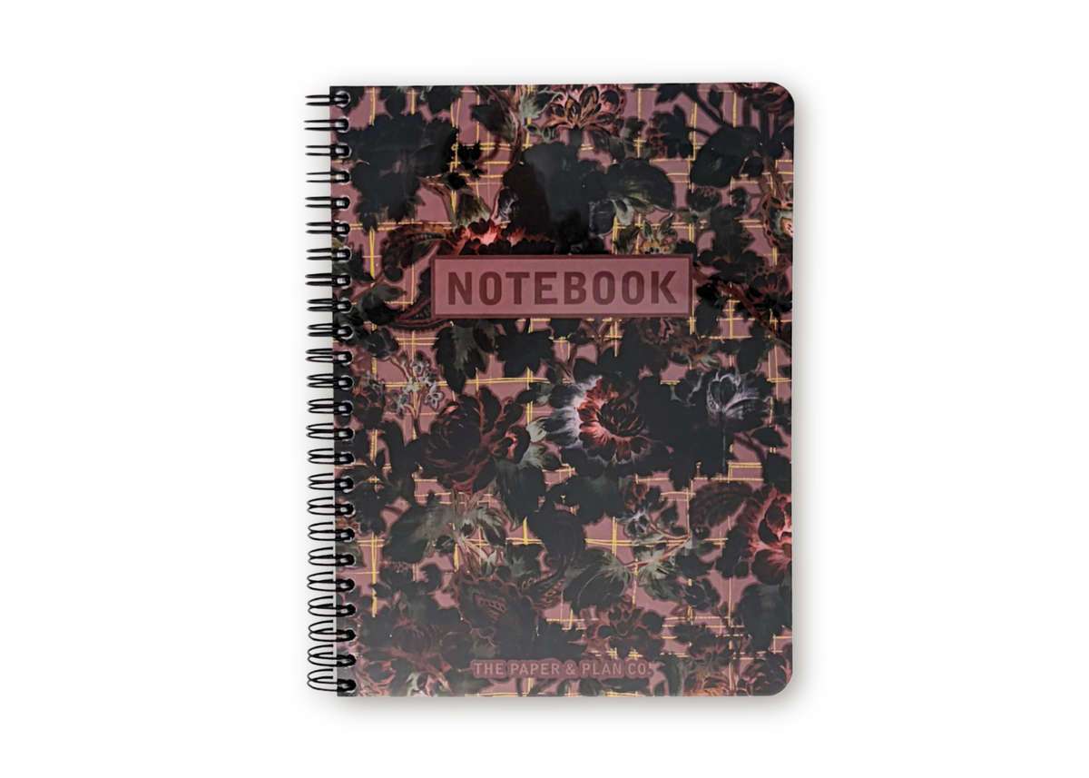 2027 Velvet Floral Daily Planner Premium Bundle