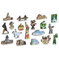 Victorian Street 400 Piece Wood Jigsaw Puzzle Wooden City