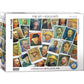 Vincent Van Gogh Selfies Collage 1000 Piece Jigsaw Puzzle Eurographics