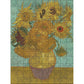 Vincent van Gogh Set of 2 120 Piece Double-Sided Jigsaw Puzzle Pomegranate