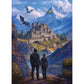 Violet & Xaden Fourth Wing 1000 Piece Jigsaw Puzzle Eurographics