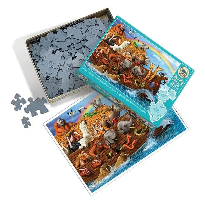 Voyage of the Ark 350 Piece Family Jigsaw Puzzle Cobble Hill