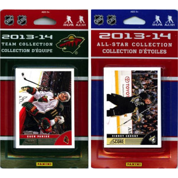 Nhl Minnesota Wild Licensed 2013-14 Score Team Set And All-Star Set