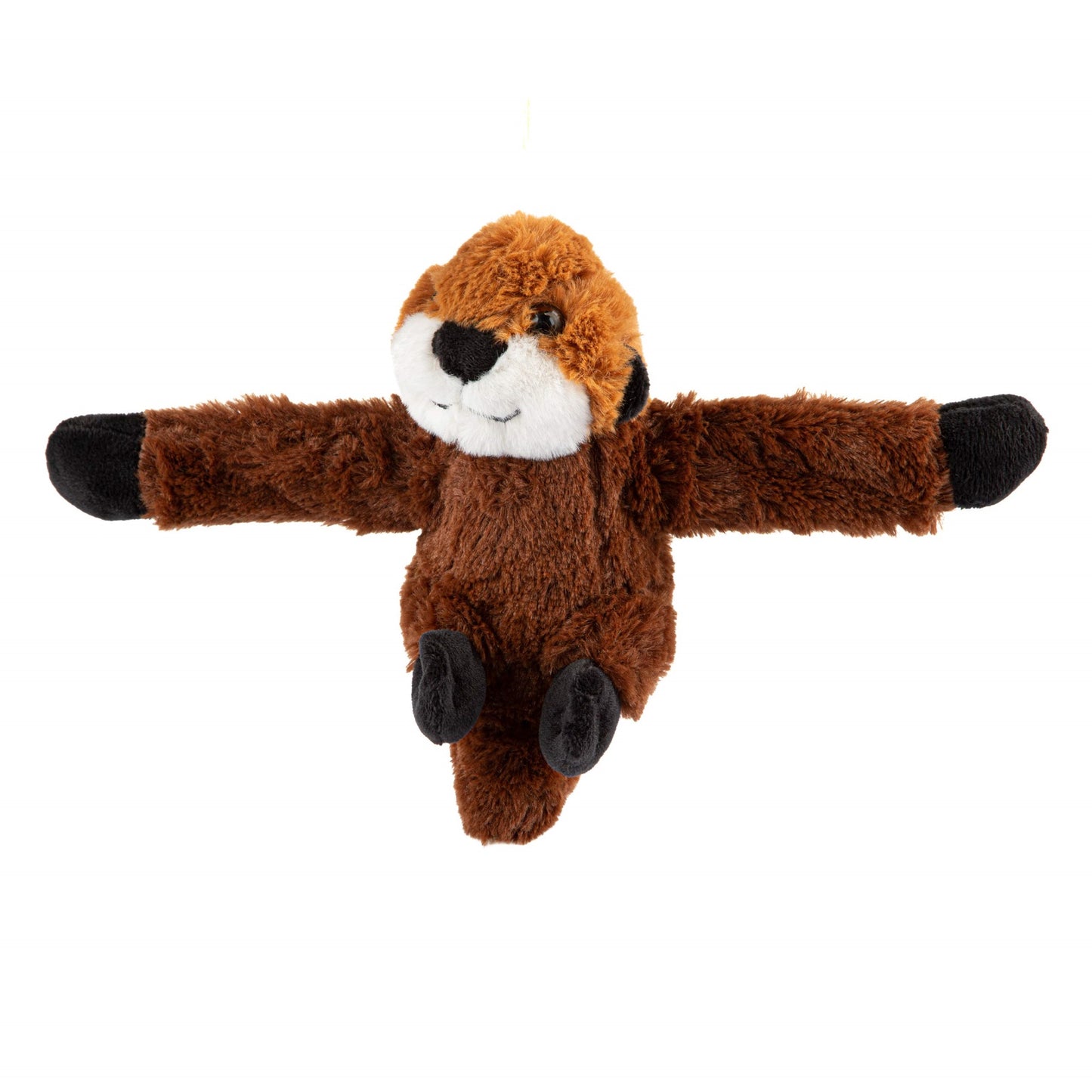 Wild Republic Huggers Otter Plush Toy, Slap Bracelet, Stuffed Animal, Kids Toys, 8