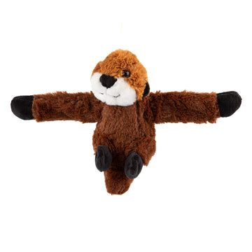 Wild Republic Huggers Otter Plush Toy, Slap Bracelet, Stuffed Animal, Kids Toys, 8