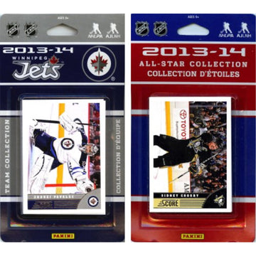 Nhl Winnipeg Jets Licensed 2013-14 Score Team Set And All-Star Set