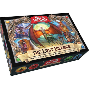 White Wizard Games Hero Realms: The Lost Village Card Game, Model 79283, Paper Material