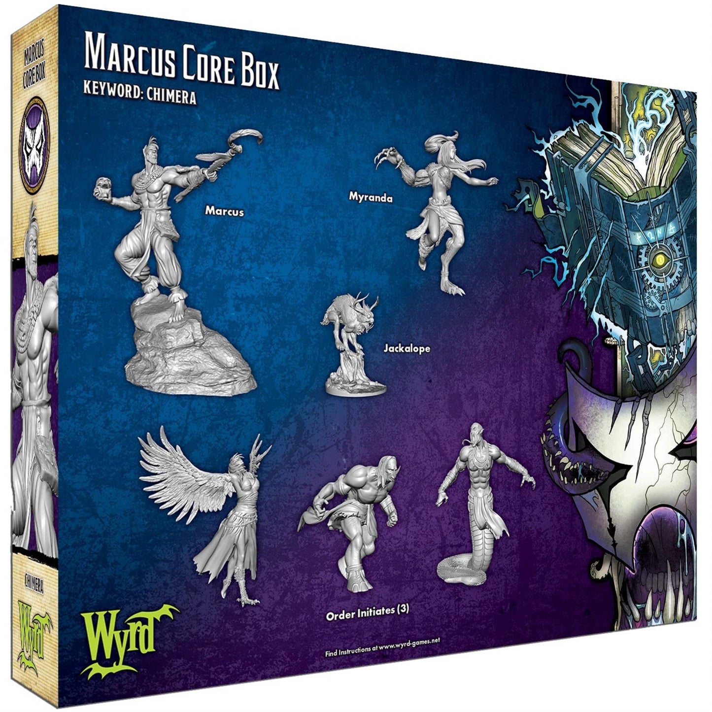 Malifaux Third Edition Arcanists Marcus Core Box