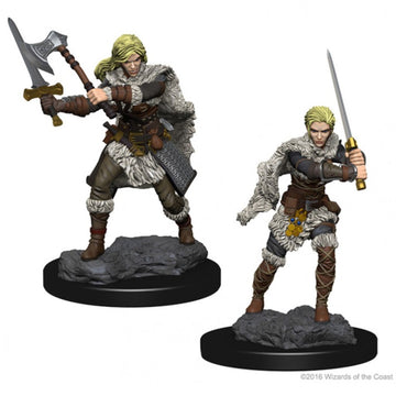 Neca D&D Nolzurs Marvelous Unpainted Miniatures: Wave 1: Human Female Barbarian