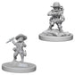 Pathfinder Battles Deep Cuts: Male Halfling Rogue | Unpainted Miniature