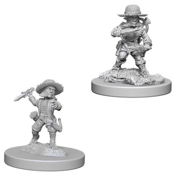 Pathfinder Battles Deep Cuts: Male Halfling Rogue | Unpainted Miniature