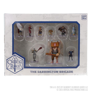 Wizkids Critical Role: The Darrington Brigade Boxed Set | Painted Miniatures