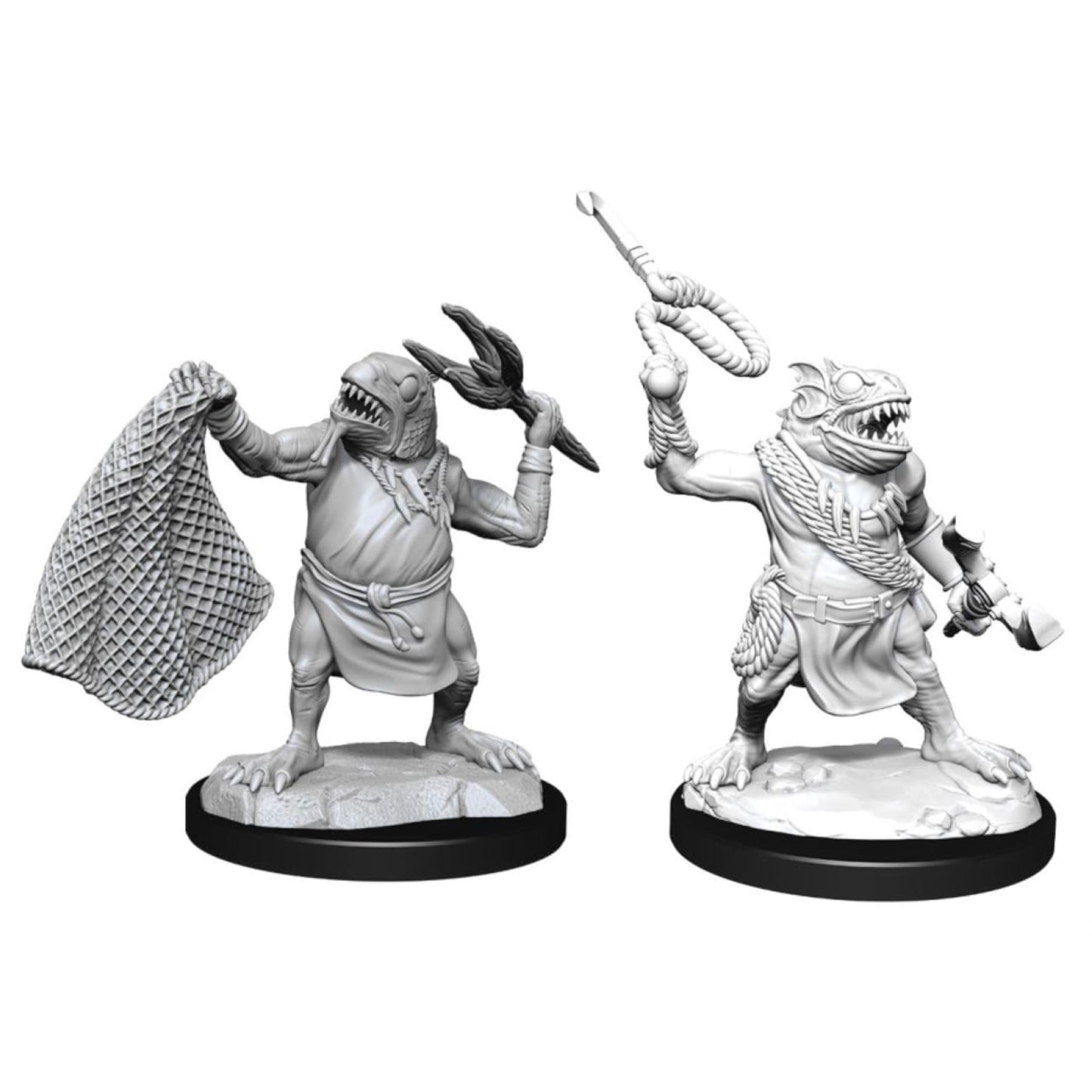 D&D Nolzur'S Marvelous Miniatures: Kuo-Toa & Kuo-Toa Whip