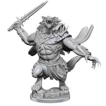 Magic: The Gathering Unpainted Miniatures - Arlinn Kord & Tovolar