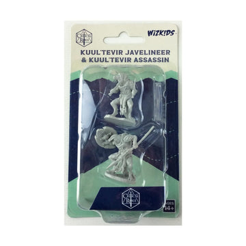 Critical Role Unpainted Miniatures: Kuul'Tevir Javelineer & Assassin