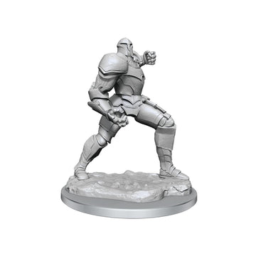 Platinum Golem Unpainted Miniatures Critical Role Series Figures Wizkids