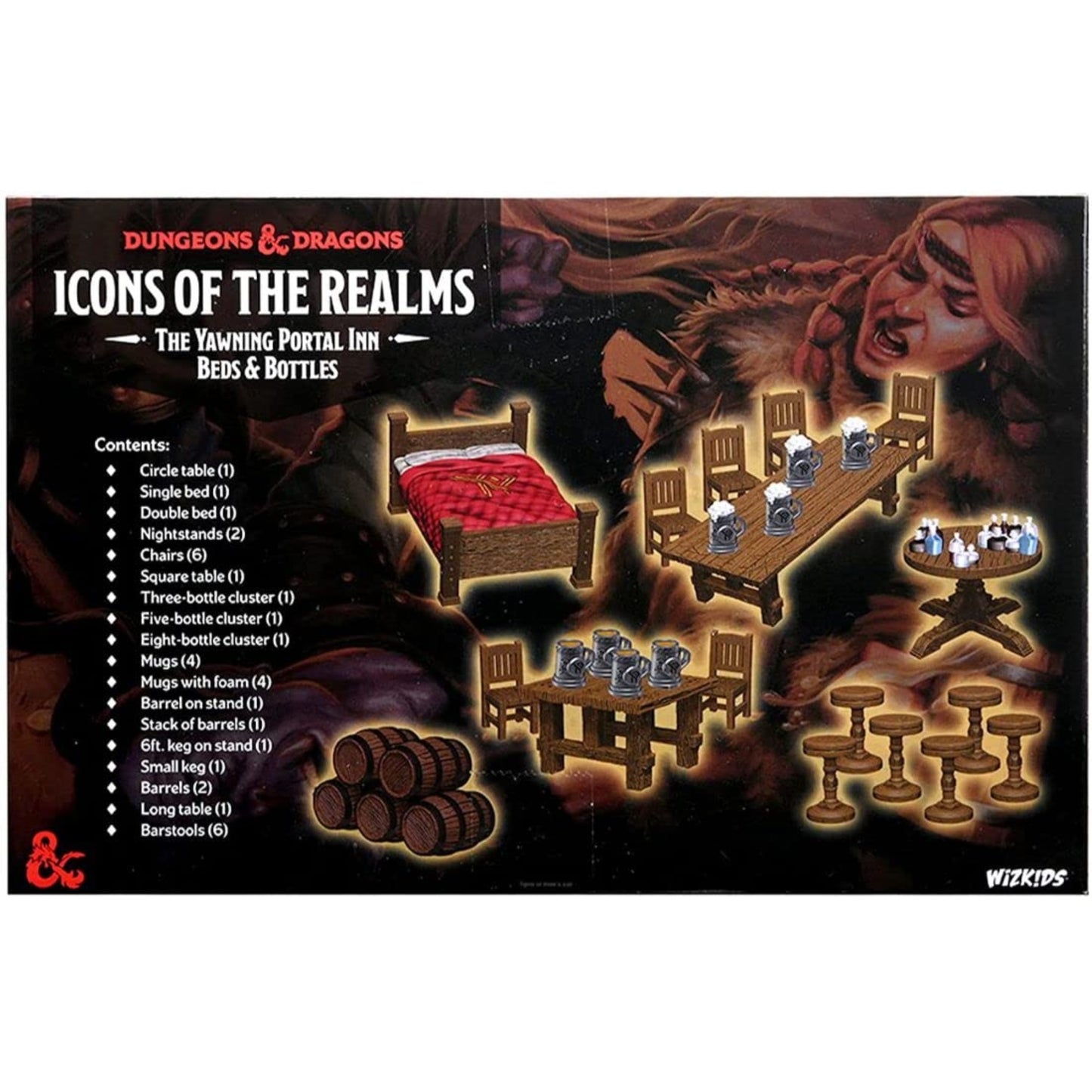 D&D Icons Of The Realms: The Yawning Portal Inn - Beds & Bottles | Wizkids Rpg