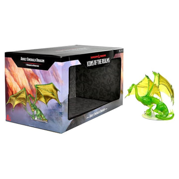 D&D Icons Of The Realms: Adult Emerald Dragon Premium Figure