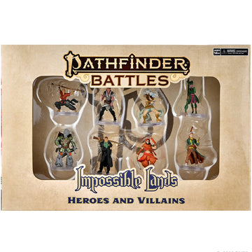 Pathfinder Battles: Impossible Lands - Heroes And Villains Boxed Set