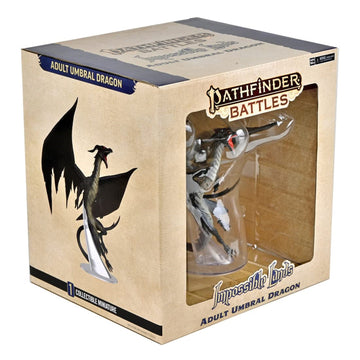 Pathfinder Battles: Impossible Lands - mature-themed Umbral Dragon Boxed Figure