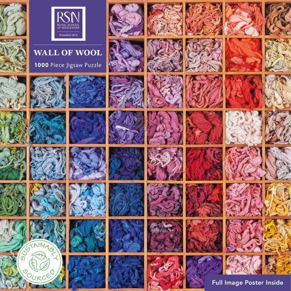 Wall of Wool 1000 Piece Jigsaw Puzzle Flame Tree