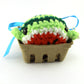 Wanda the Watermelon Whale Crochet Plushie