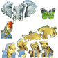 Watering Hole on the African Savannah 65 Piece Tray Jigsaw Puzzle Larsen