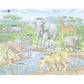 Watering Hole on the African Savannah 65 Piece Tray Jigsaw Puzzle Larsen