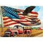 Waving Flag USA 1000 Piece Jigsaw Puzzle Eurographics