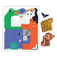 We Go Together Jungle 10 Shaped Piece Jigsaw Tray Puzzle Mudpuppy