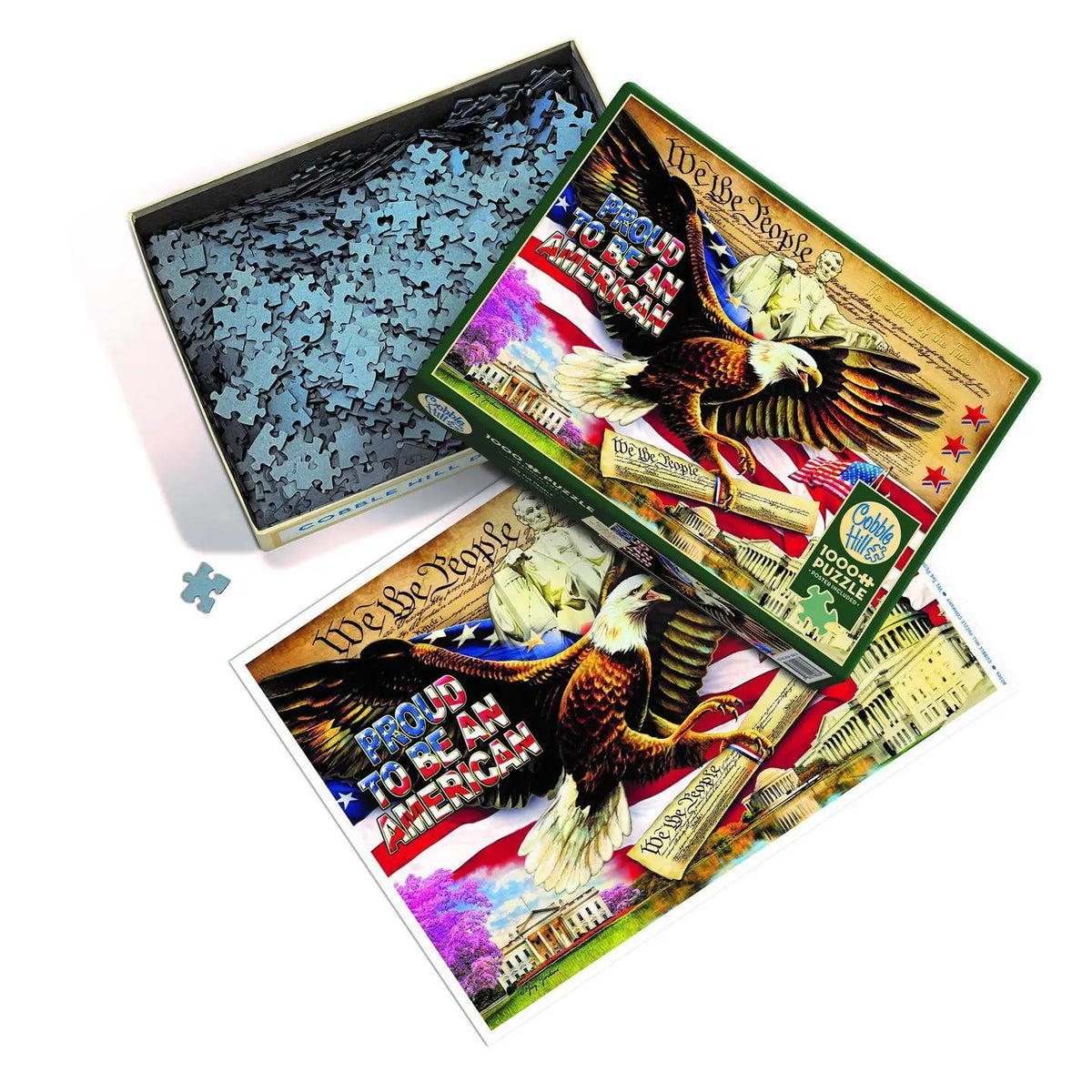 We the People 1000 Piece Jigsaw Puzzle Cobble Hill