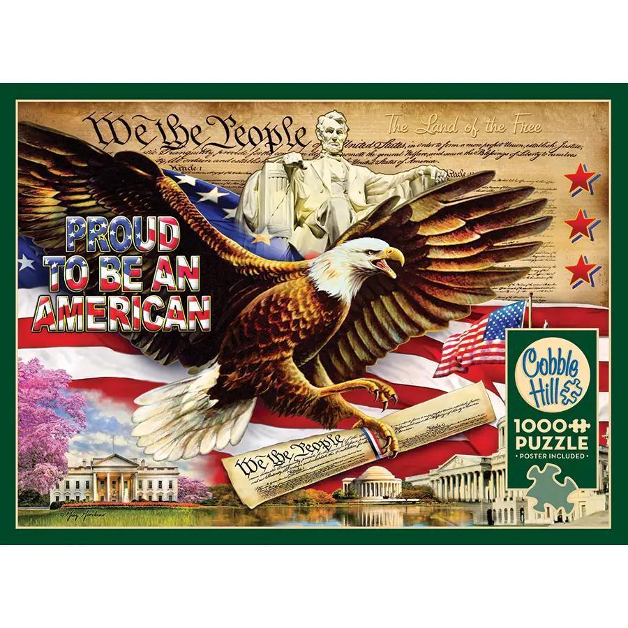 We the People 1000 Piece Jigsaw Puzzle Cobble Hill