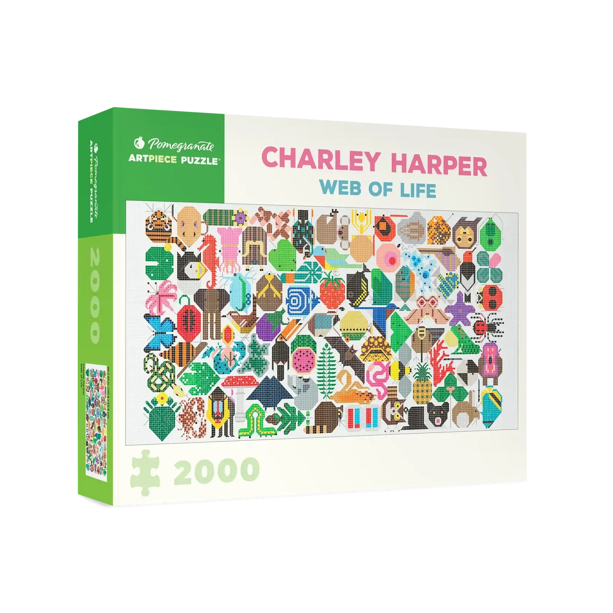 Web of Life 2000 Piece Panoramic Jigsaw Puzzle Pomegranate