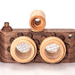 Twinkle Camera - Walnut Camera Body W/ Beechwood Lenses