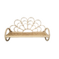 Sunburst Elegance Rattan Wall Shelf
