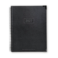 2027 Black Leather Look Weekly Planner Premium Bundle