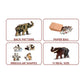 Welcome to Africa 300 Piece Wood Jigsaw Puzzle Wooden City