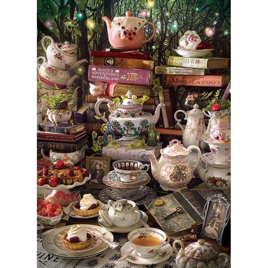 We're All Mad Here 1000 Piece Jigsaw Puzzle Cobble Hill